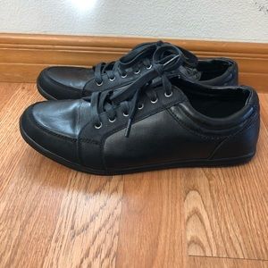 Parker&sky men's black lace shoes, size 10